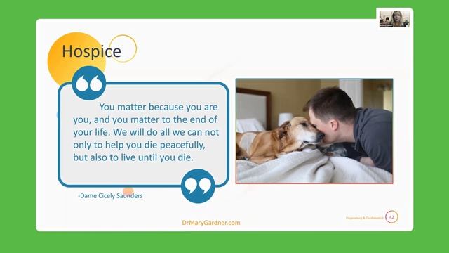 What Is Pet Hospice? - Dr. Mary Gardner