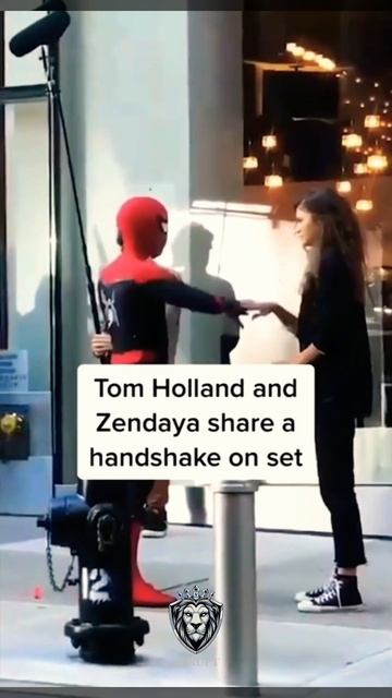 Tom Holland & Zendaya Behind The Scenes Of Spider-Man 👀 | #short смотреть онлайн