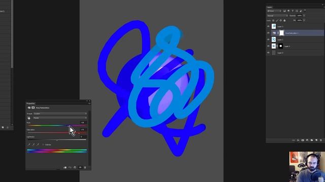 How to Create Focus with Adjustment Layers and Masks! A Photoshop comic book coloring tutorial смотреть онлайн