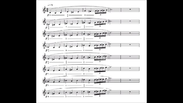 [TRUMPET TECHNICAL STUDY] - 15 Advanced Embouchure Studies For Trumpet By (David Hickman) - 04A