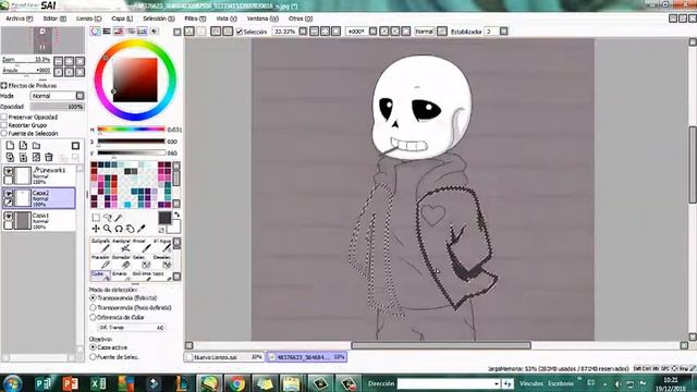 SpeedPaint Un Sans como pedido! смотреть онлайн