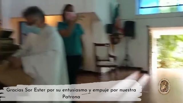 María Elena Infante de Quijada le hace entrega a Sor Ester León el Retablo de la Coromoto Peregrina смотреть онлайн
