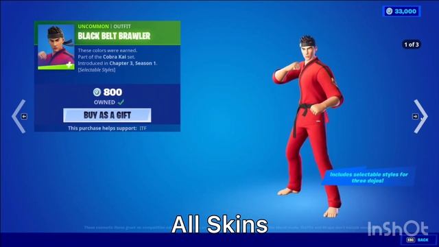 Fortnite X Cobra Kai смотреть онлайн