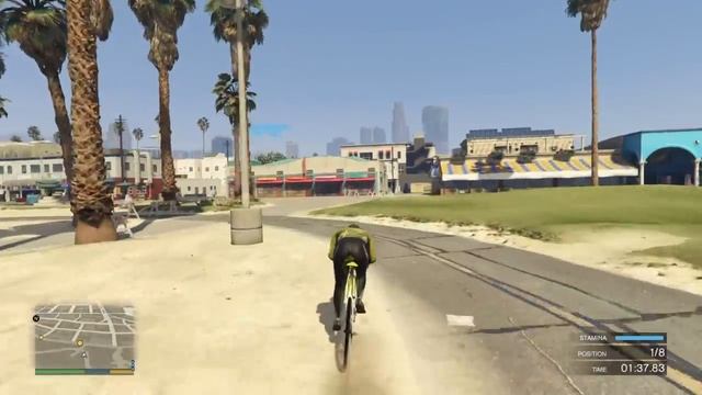 Grand Theft Auto V Vespucci Beach Triathlon 3:11 WR!!!! Well was a WR at the time :( смотреть онлайн