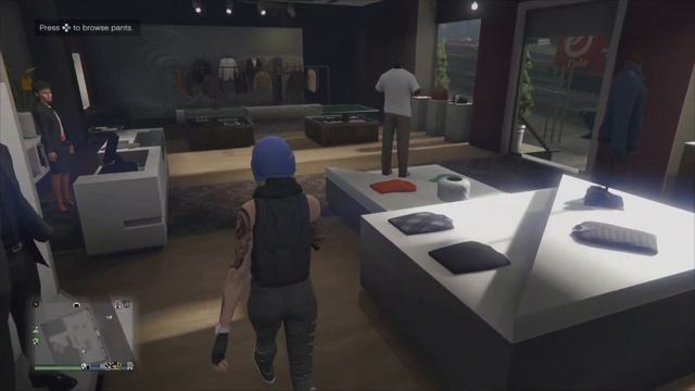 *Blue bulletproof helmet* female tryhard outfit I GTA Online смотреть онлайн