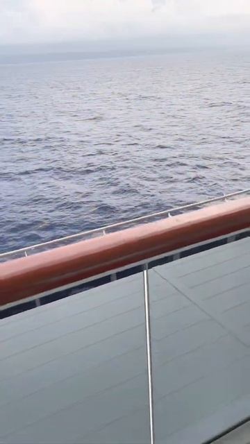 Balcony view from the Carnival Horizon ! Jamaica on the￼ horizon. Worth the upgrade!! смотреть онлайн