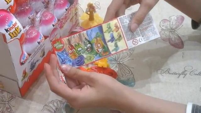 1 часть распаковка киндер джой для девочек смотреть онлайн