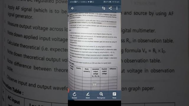Demonstration of FET amplifier смотреть онлайн