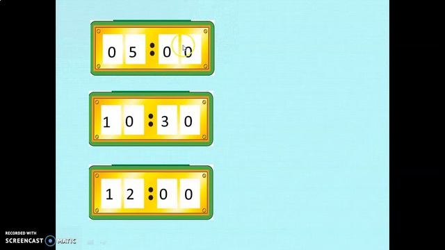 horas y medias horas en reloj digital 2° año básico смотреть онлайн
