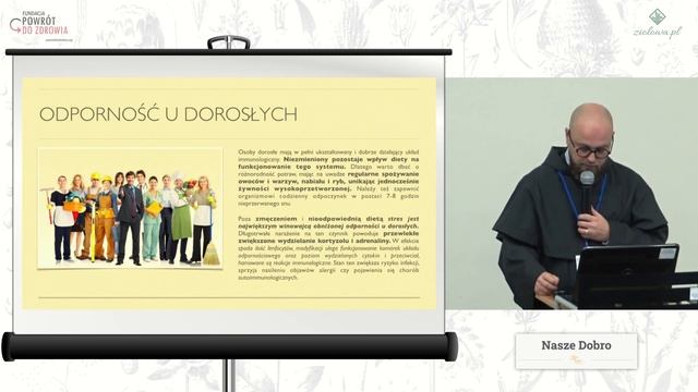ODPORNOŚĆ W Każdym WIEKU - O.T.M.Tęgowski - VII Toruńskie Spotkania Z Medycyną Klasztorną 20 XI 202