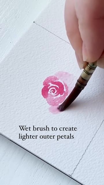 Easy watercolor flowers: part 4 - roses! смотреть онлайн