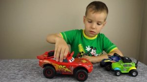 Молния МакКуин и машинки Radiator Spring,  Off-Road McQueen, Blue Grit, Shifty TOY