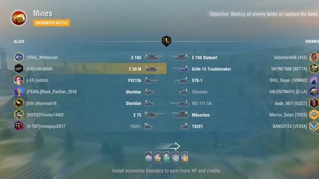 World of Tanks Blitz E 50 M смотреть онлайн
