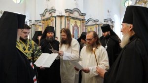 Монашеский постриг в Николо-Берлюковском мужском монастыре