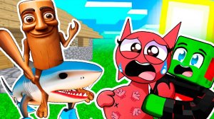 ТУНГ САУР и ТРАЛАЛЕРО НАПАЛИ на БЕРЕМЕННУЮ МРУНУ СПРУНК В МАЙНКРАФТ