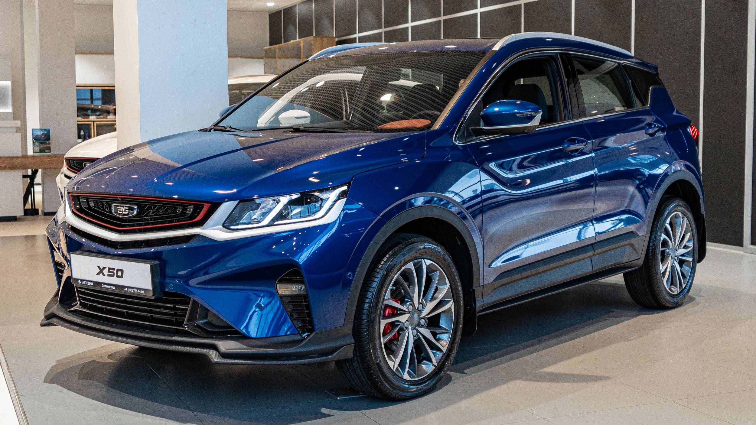 Belgee X50 Prestige Синий металлик смотреть онлайн