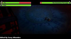 Kung Fu Panda 4 (2024) Final Battle with healthbars 1/2
