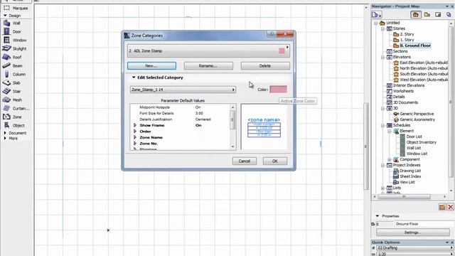 ArchiCAD Tip: Loading a custom Zone Object смотреть онлайн