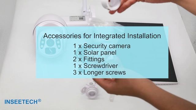 INSEETECH Solar Powered WiFi Security Camera Installation Guide смотреть онлайн