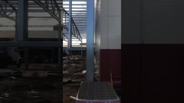 Монтаж производственного Ангара