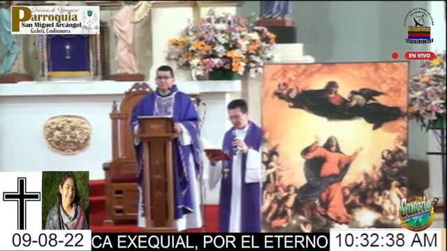 CELEBRACIÓN EUCARÍSTICA EXEQUIAL, POR EL ETERNO DESCANSO DE: MARÍA SOLEDAD MORENO DE URREGO смотреть онлайн