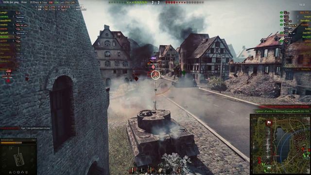 Tiger H - Tier 9 game смотреть онлайн