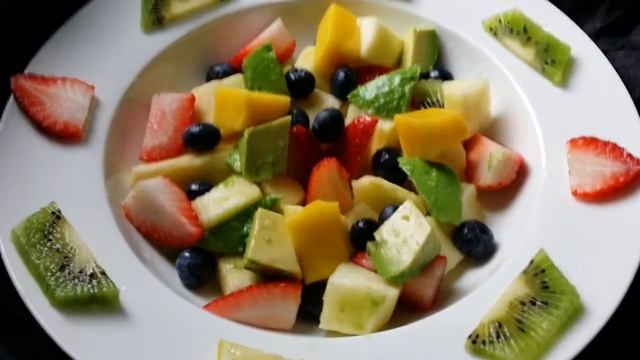 Fruit Salad with Citrus Dressing смотреть онлайн