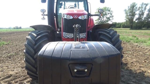 Massey Ferguson 7724, Dyna-6, traktor, Szentlőrinci, 2018., v180810-1-171 смотреть онлайн