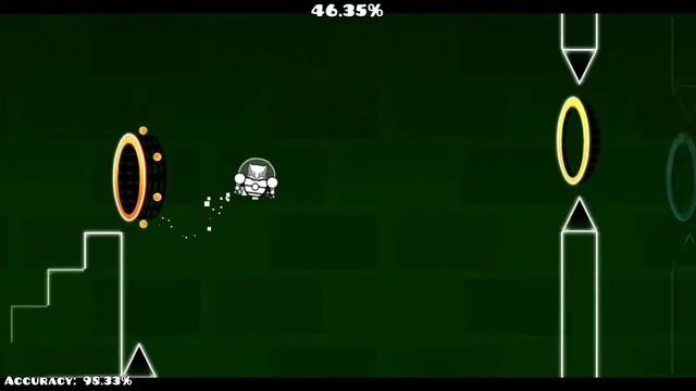 my new lvl "PIZDEZ BAYKER 3D" (Geometry dash 2.11) (уровень будет продолжаться)( No clip accuracy) смотреть онлайн