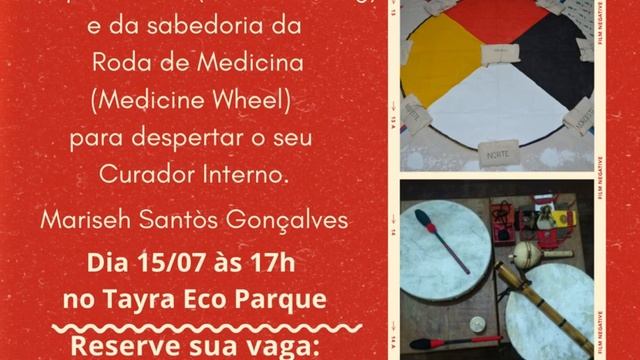 Jornada Xamânica 15/07/2023 às 17h no Tayra Eco Parque смотреть онлайн