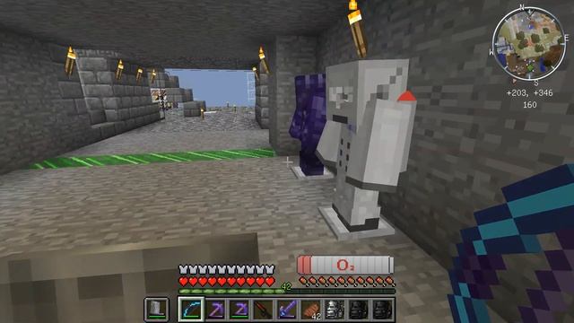 Как будто вешалка :) $ Minecraft FOF 1.12.2 №515 смотреть онлайн