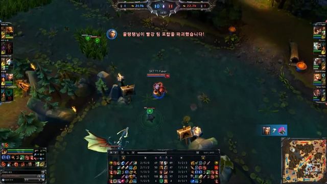 LOL Pro Play | Faker Ziggs vs Zyra MID | Guide Combo Tips and Tricks League Of Legends смотреть онлайн