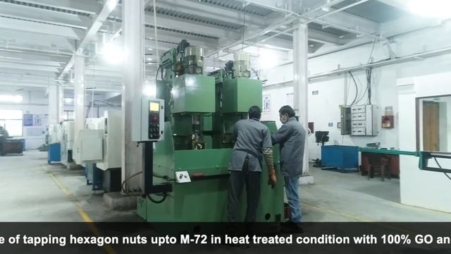 Servo controlled dual spindle pitch control nut tapping machine смотреть онлайн