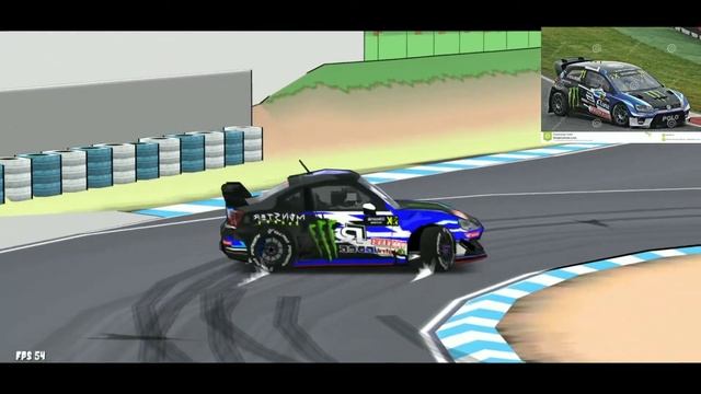 FR Legend Volkswagen Polo WRX Monster Energy livery code смотреть онлайн