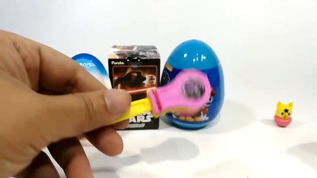 kinder surprise egg Star Wars dogs vs cats chupa chups Trolls PAW Patrol смотреть онлайн