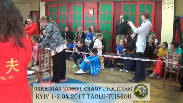 14-24 fight TUISHOU Champ&Tournam Ukraine Kungfu Kibalchicha 11B t04 1-2 2017 смотреть онлайн