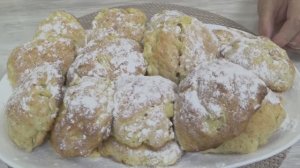 Обалденное печенье с яблоком❗Без раскатки. Нужна только ложка❗Нежное по вкусу п