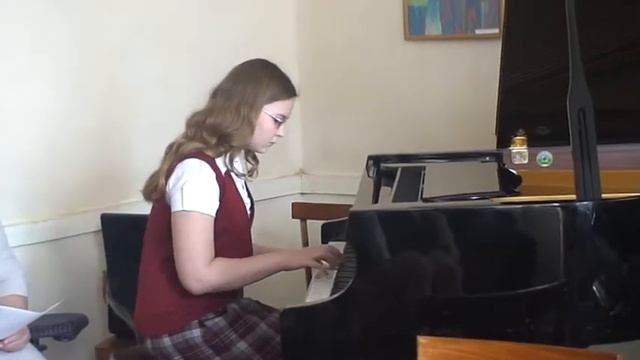 34 Алина Беседина - Инвенция - И. Бах смотреть онлайн