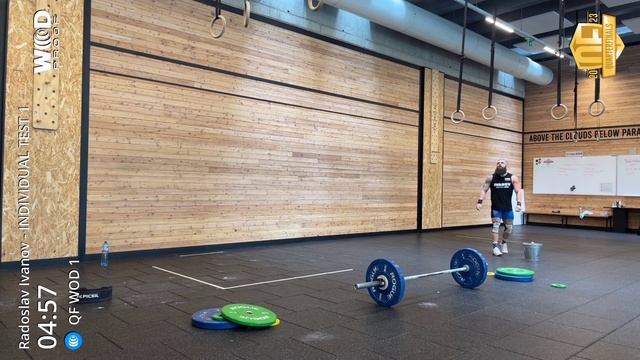 Quarterfinals Test 1 - Radoslav Ivanov /// CrossFit Vitosha смотреть онлайн