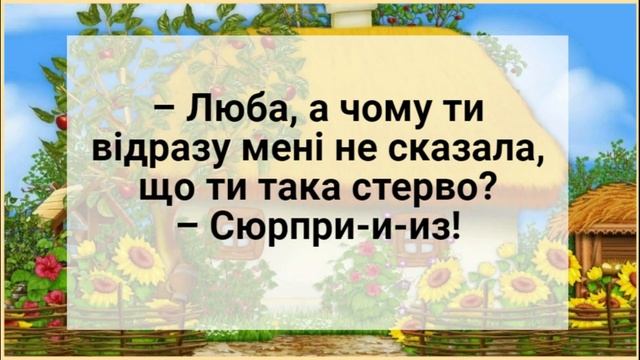 Цілуй Туди, Де Я Гарна! Анекдоти українською. смотреть онлайн