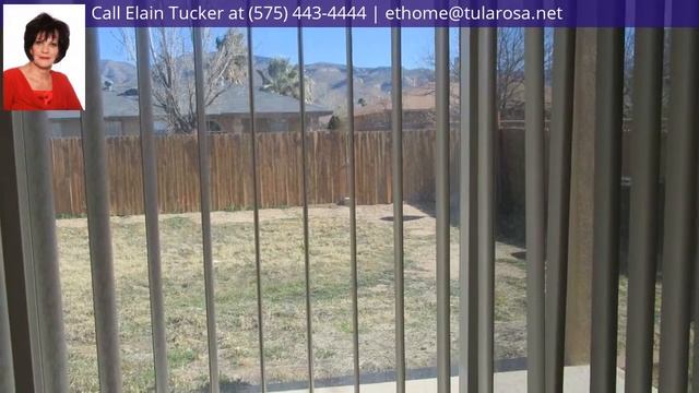 894 Valencia, Alamogordo, NM 88310 - MLS #161963 смотреть онлайн