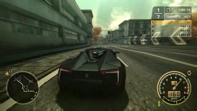 NFS Most Wanted | Lykan Hypersport смотреть онлайн