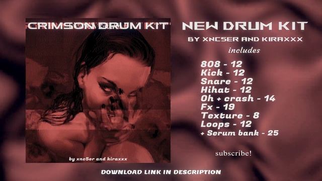 *free* Supertrap Drum kit - "CRIMSON" | Drum kit + serum bank + loops смотреть онлайн