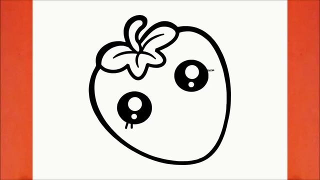 COME DISEGNARE UNA FRAGOLA KAWAII смотреть онлайн