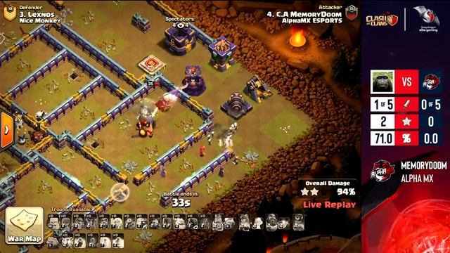 Alpha MX vs. Nice Monkey | Snapdragon Pro Series Clash of Clans Season 2 Split 2 Open Finals NA смотреть онлайн