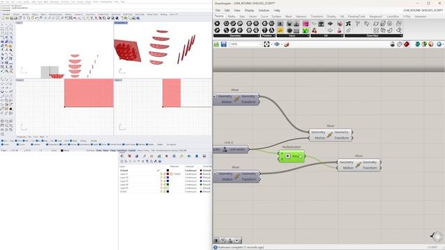 Parametric / Algorithmic Architecture -Shelves Interlocking intersection using Grasshopper for Rhin смотреть онлайн