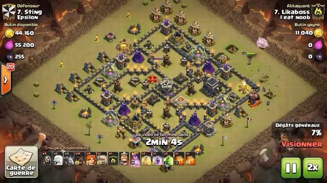 Clash of clans / war recap : I eat noob VS Epsilon смотреть онлайн