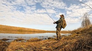 ОДИН ЗАБРОС И СКОЛЬКО РЫБЫ ДОСТАЛ! Рыбалка на спиннинг на реке в 2025