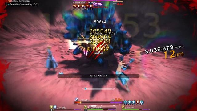 Sword Art Online Alicization Lycoris blue lvl 200 mutated beast spear speed farm (~1:10) смотреть онлайн