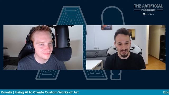 90: Ben Kovalis | Using AI to Create Custom Works of Art смотреть онлайн